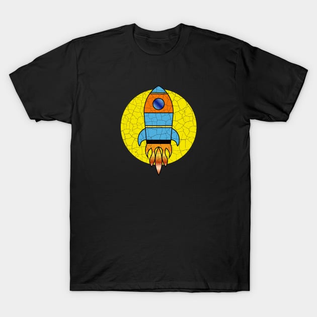 Rocket Ship T-Shirt by Wearable Designs